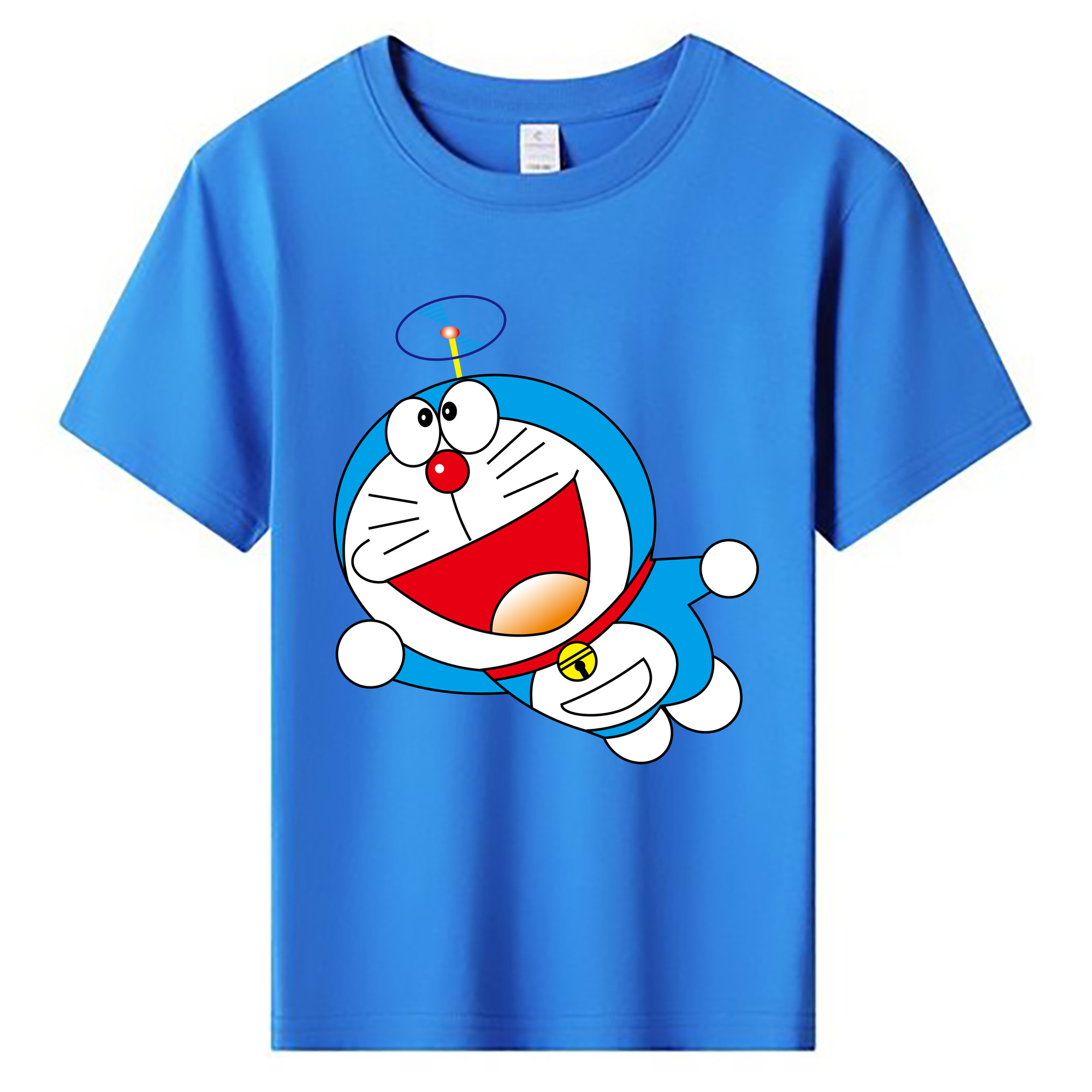 （画像用） ドラえもん Doraemon 綿100％キッズTシャツ（フロントプリント）